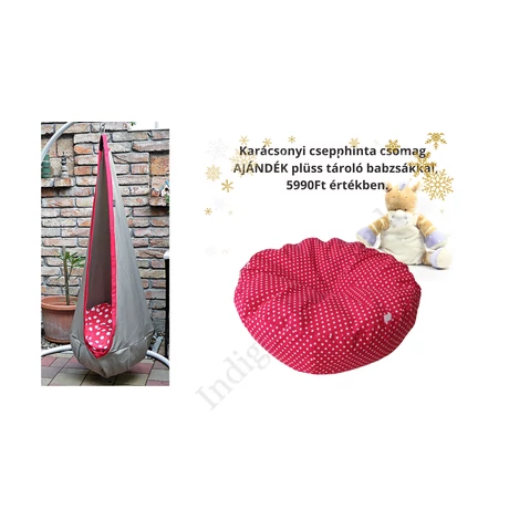 Beige-red csepphinta csomag